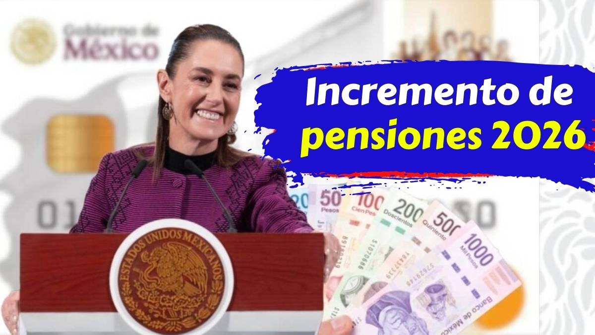 Incremento de pensiones 2026 calendario oficial de depósitos mensuales